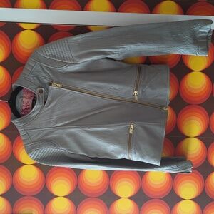 Liebeskind Grey Leather jacket